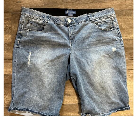 Democracy AB Solution‎ Bermuda Shorts Size 24W - Picture 1 of 4
